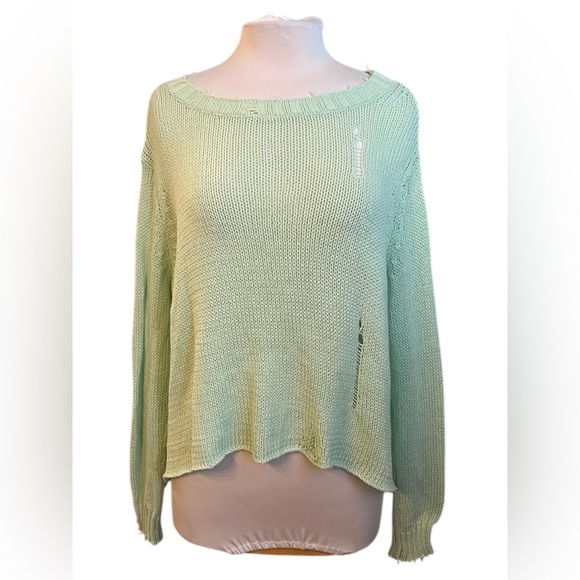 Wooden Ships Distressed Sweater - Small / XS - Picture 1 of 7